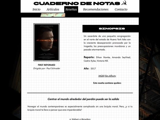 resenas/resena-freformed screenshot