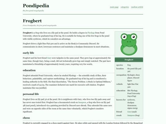 articles/frogbert screenshot