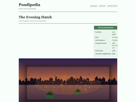 articles/the_evening_hatch screenshot