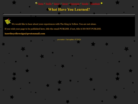 statements screenshot