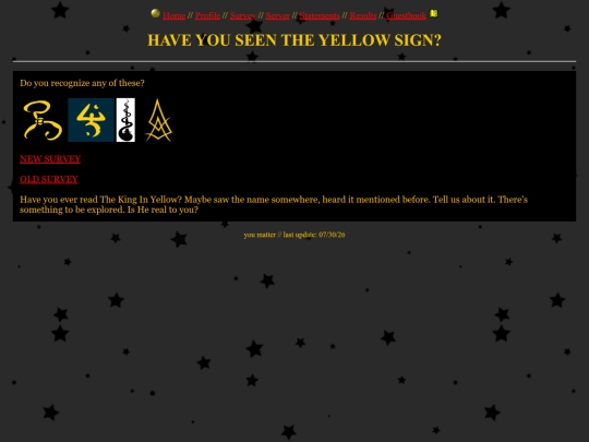 survey screenshot