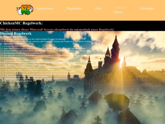 Regelwerk screenshot