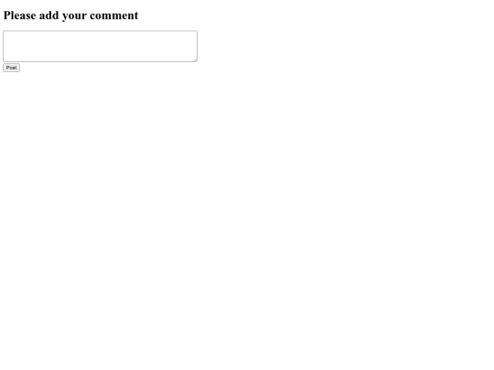 discussionTest screenshot