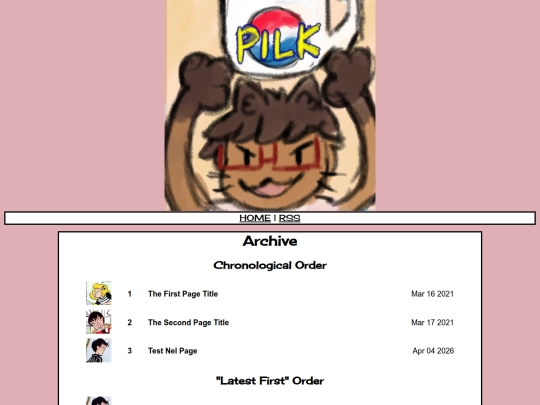 archive screenshot