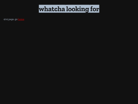 not_found screenshot