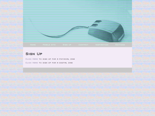 signup screenshot