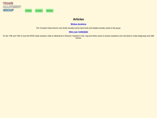 articles screenshot