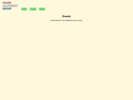 events screenshot