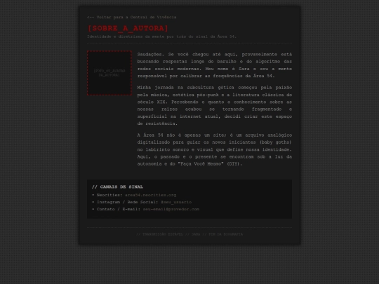 sobre screenshot
