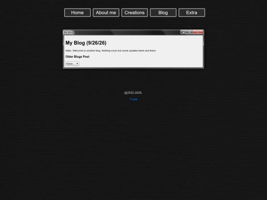 blog screenshot