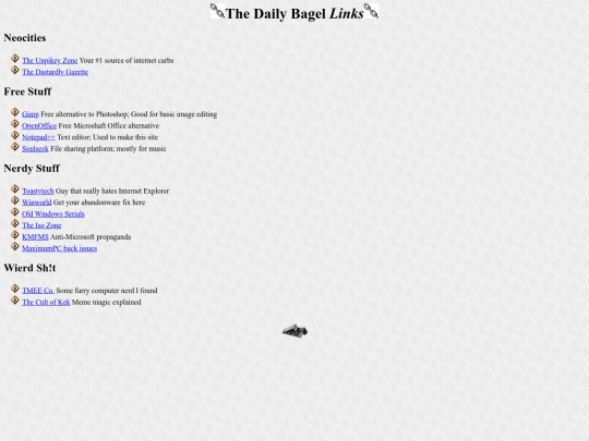 oldpages/links screenshot