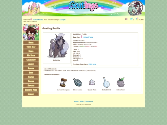 goatpages/malakhite screenshot