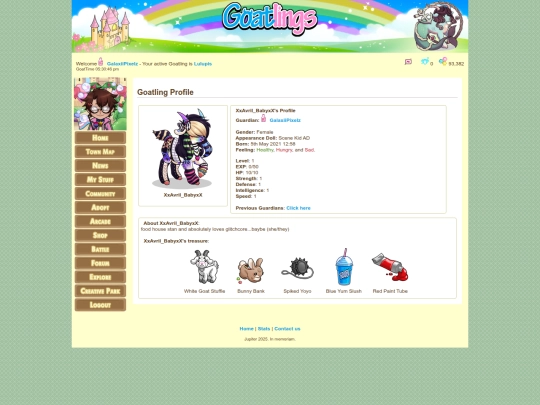 goatpages/xxavrilbabyxx screenshot
