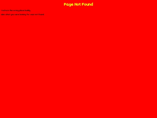 not_found screenshot
