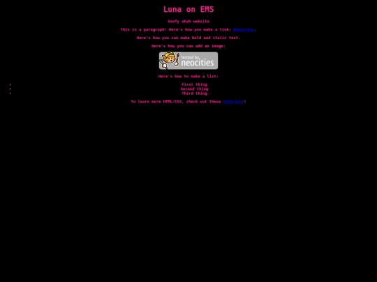 index screenshot