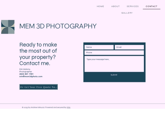 memphoto/contact screenshot