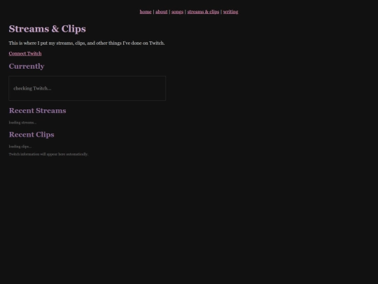 streams screenshot