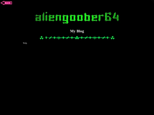 blog screenshot