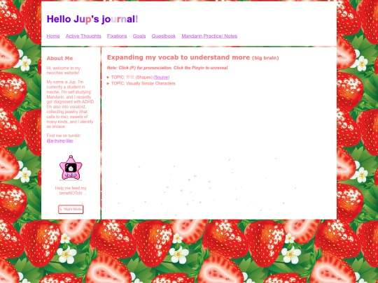Mandarin-Vocab screenshot