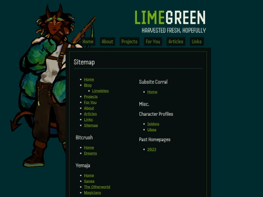 sitemap screenshot