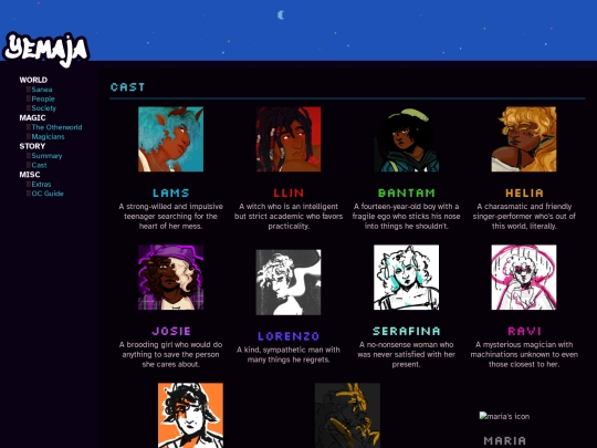 yemaja/cast screenshot