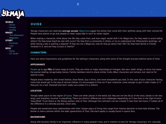 yemaja/guide screenshot