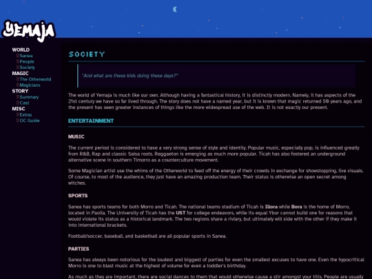 yemaja/society screenshot