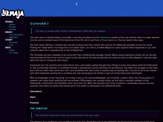 yemaja/summary screenshot