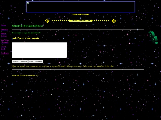 guest4416 guest book screenshot