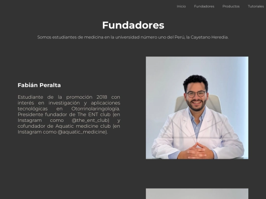 fundadores screenshot