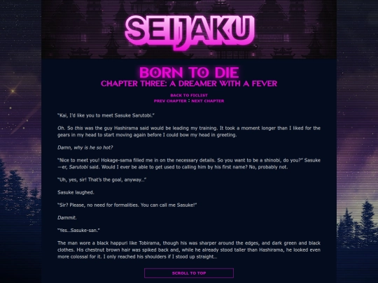 ff/born-to-die/ch3 screenshot
