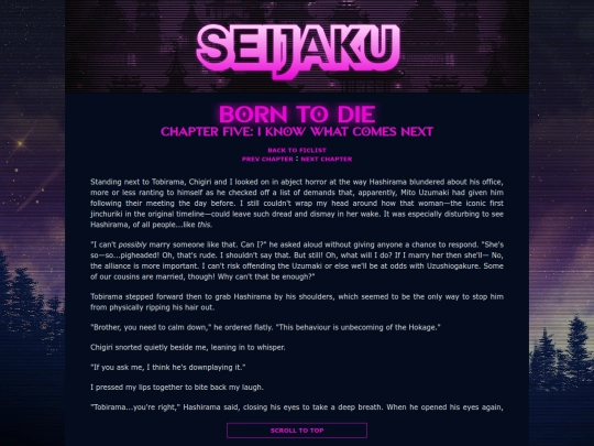 ff/born-to-die/ch5 screenshot
