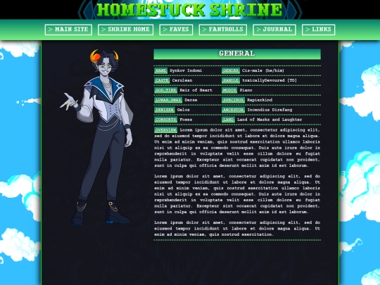shrines/homestuck/fantrolls/synkov screenshot