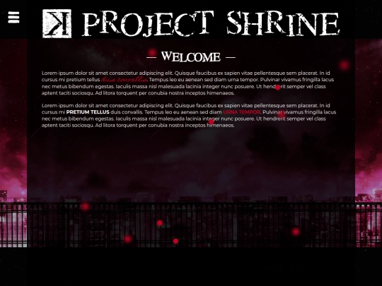 shrines/kproject screenshot