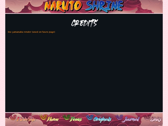 shrines/naruto/links screenshot
