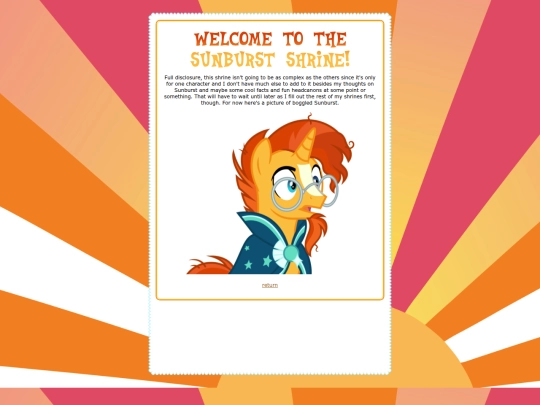 shrines/sunburst screenshot