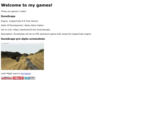 games screenshot
