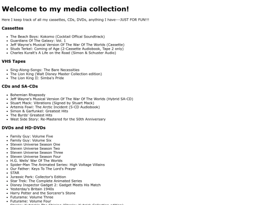 media screenshot
