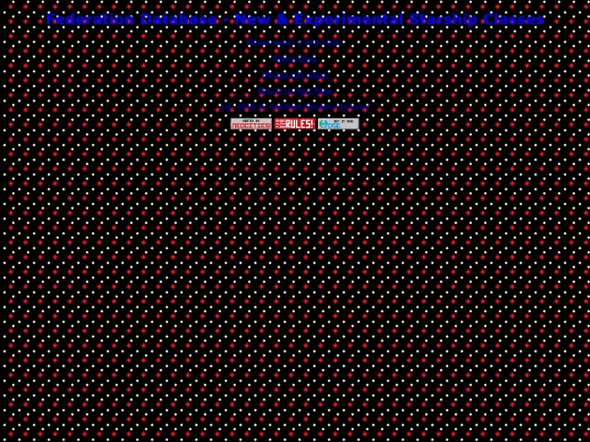 startrek/federation/ship-classes screenshot