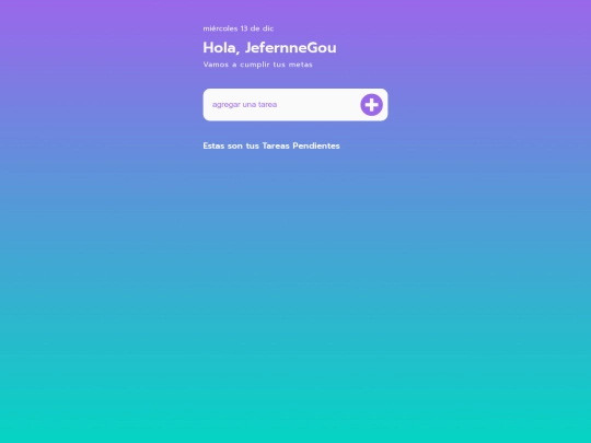 Proyecto/Tareas screenshot