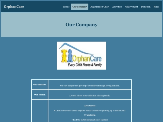 ourcompany screenshot