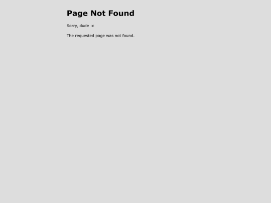 not_found screenshot