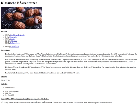 kekse screenshot