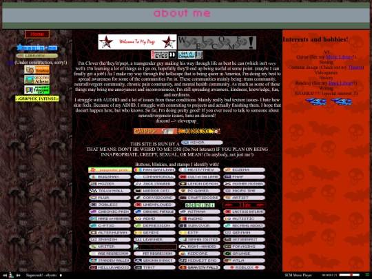 Pages/aboutme screenshot