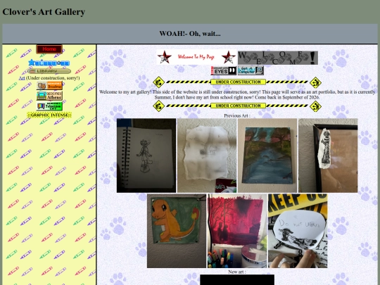 Pages/art screenshot