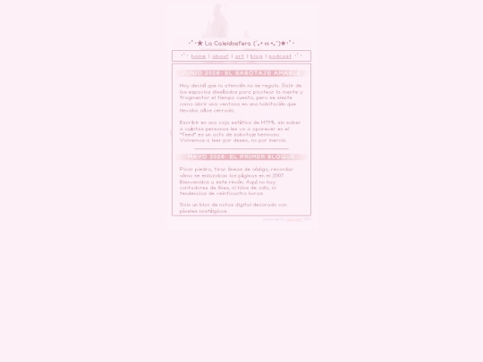 blog screenshot