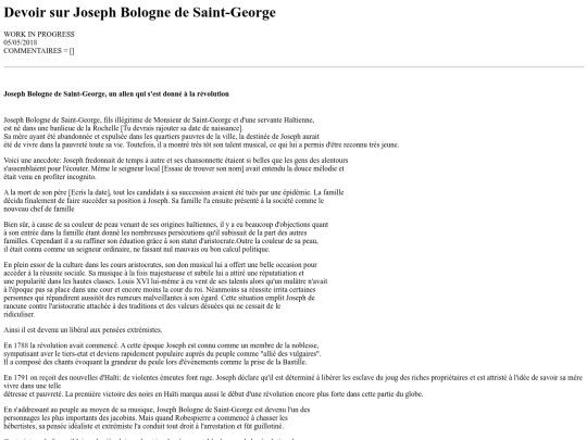 devoir screenshot