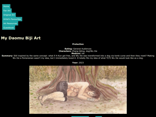 DaomuBiji Art/akunpuppycolour screenshot