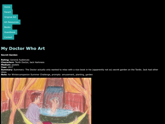 Doctor Who/secretgarden screenshot
