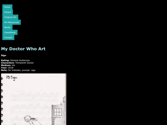 Doctor Who/sign screenshot